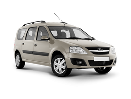 Lada Largus 5 мест Цвет: Серебристый Платина